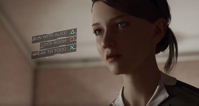Detroit: Become Human proporrà scelte che cambieranno il destino degli eventi Una delle scelte in Detroit: Become Human