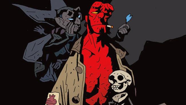 Hellboy disegnato da Mike Mignola per Dark Horse Comics