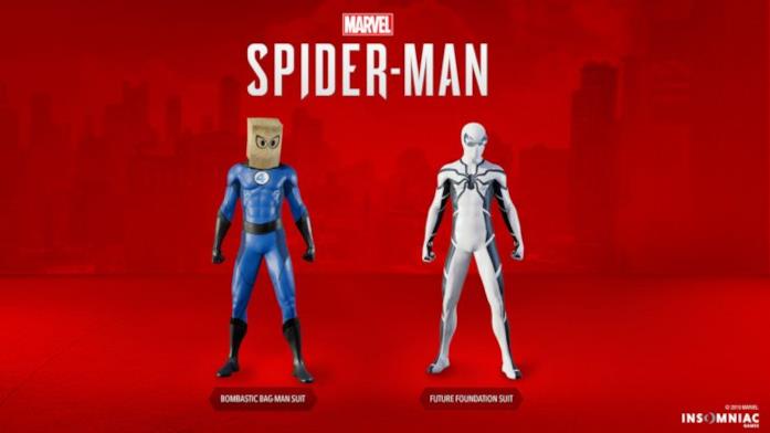 I due nuovi costumi di Marvel's Spider-Man per PS4