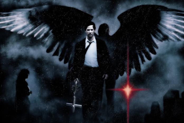 John Constantine sulla locandina del primo film