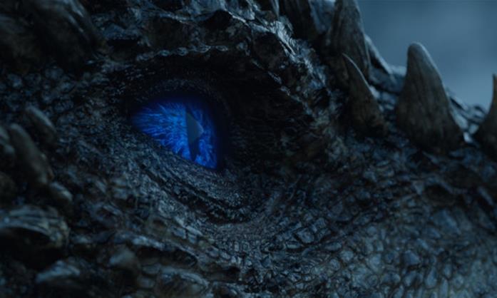 Occhio del drago Viserion come Estraneo