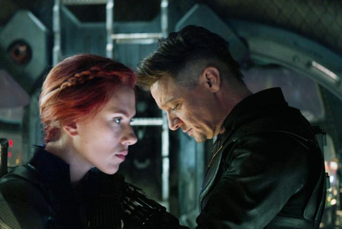 Black Widow e Occhio di Falco