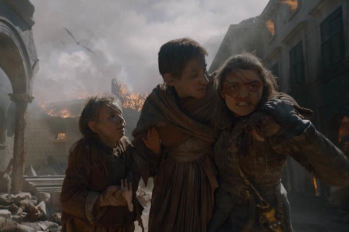 Game of Thrones 8: chi è morto nel quinto episodio Alcuni cittadini di Approdo del Re caduti in Game of Thrones 8x05, nonostante gli sforzi di Arya