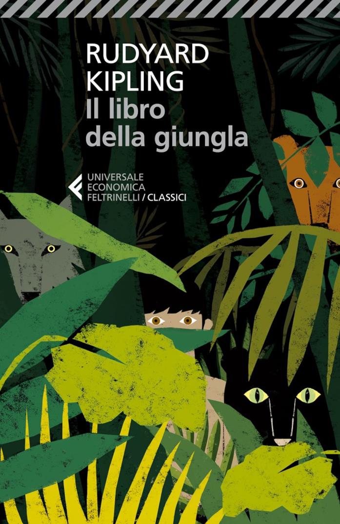Rudyard Kipling, Il libro della giungla Copertina de Il libro della giungla di Rudyard Kipling