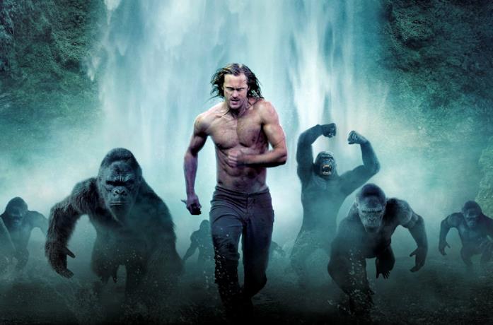 Alexander Skarsgård re della giungla nel poster di The Legend of Tarzan
