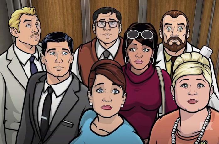 Una scena di Archer