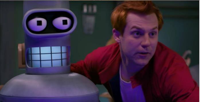 Bender e Fry dal fan film Fan-O-Rama