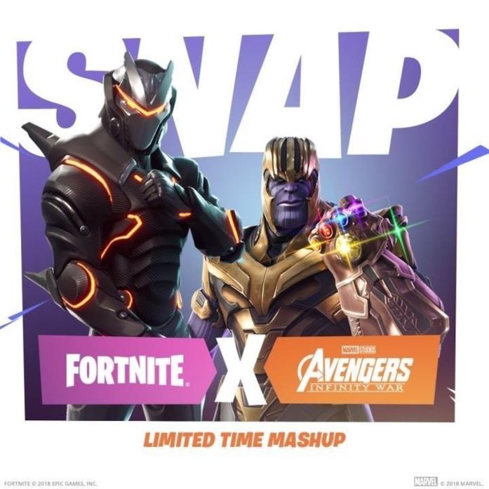 L'evento di Thanos in Fortnite Thanos e il Guanto dell'infinito sono arrivati nel videogioco di Epic Games
