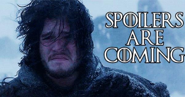 Meme di Kit Harrington con il testo Spoiler Are Coming