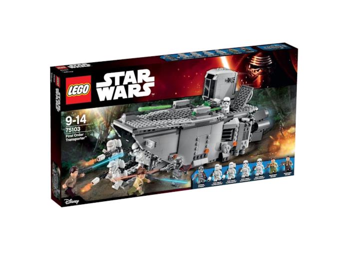 LEGO - Star Wars 75103 First Order Transporter in offerta per l'Amazon Prime Day LEGO - Star Wars 75103 First Order Transporter foto scatola