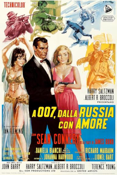 Poster A 007, dalla Russia con amore
