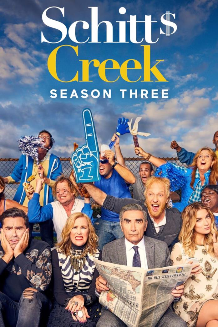 Schitt's Creek Il poster della stagione 3 di Schitt's Creek