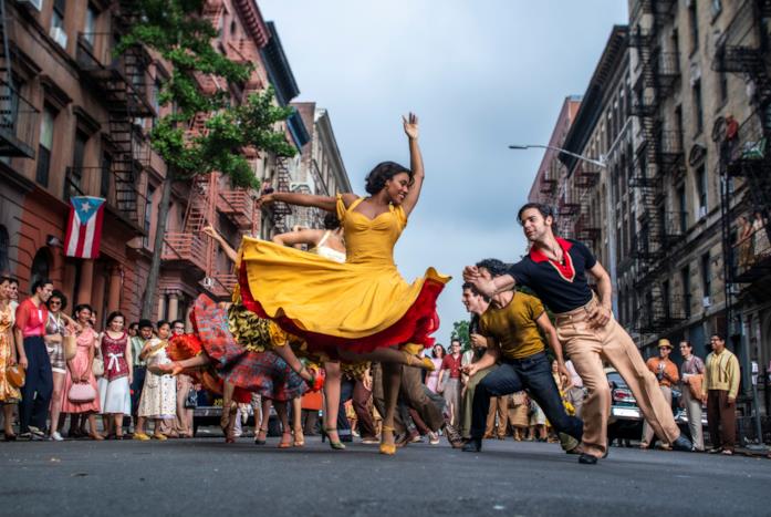 La scena di ballo dei portoricani per le strade di New York