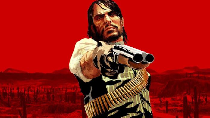 John Marston nel primo Red Dead Redemption