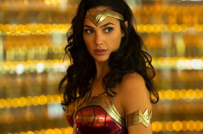 Primo piano di Gal Gadot (Diana) in Wonder Woman 1984