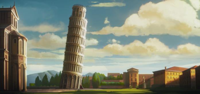 What If...? 1x7 Thor mette a posto la Torre di Pisa La Torre di Pisa
