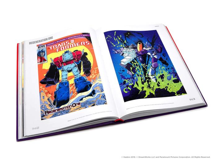 Trasformers a visual history Trasformers a visual history, il libro Hasbro sui trasformers