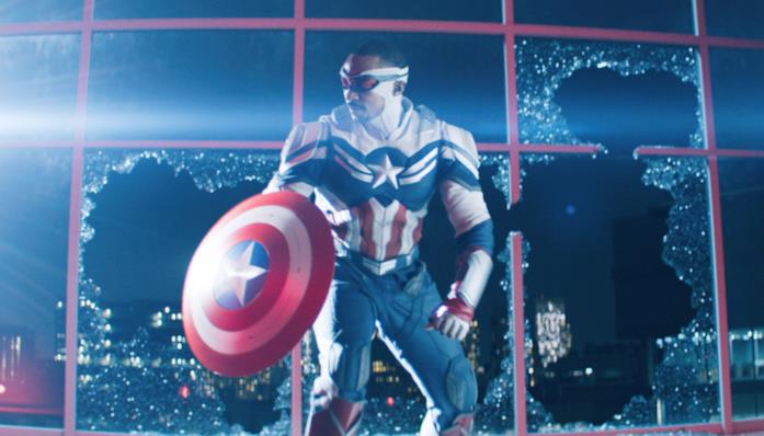 Dove rivedremo Sam Wilson nel MCU? Sam Wilson con il nuovo costume da Captain America