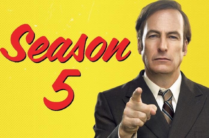 Bob Odenkirk nel poster della quinta stagione di Better Call Saul