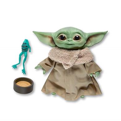 Star Wars - The Child (Peluche con Suoni ed Accessori tipici del Personaggio conosciuto Anche Come Baby Yoda, Ispirato alla Serie Disney+ The Mandalorian)