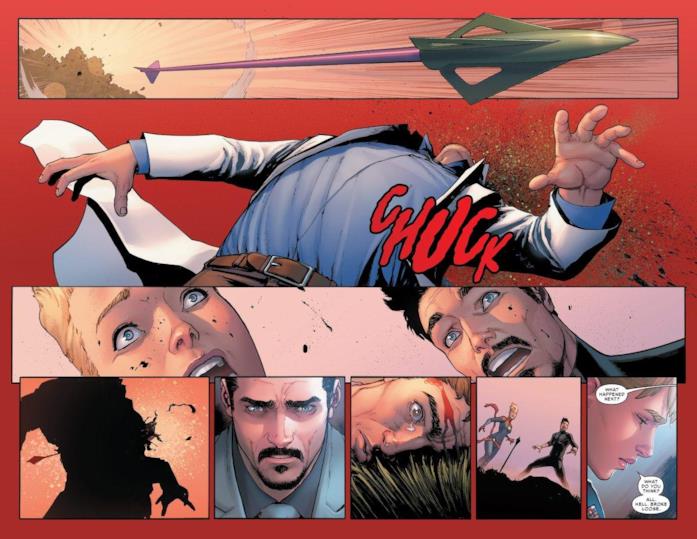 Civil War II #3, morte di Bruce Banner La morte di Bruce Banner in Civil War II #3