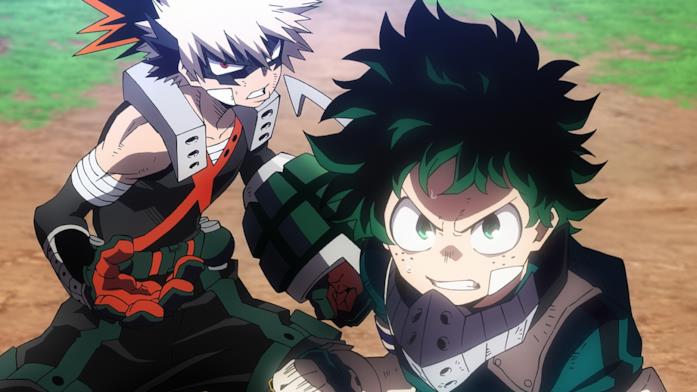 My Hero Academia movie 2 Deku e Bakugo Deku e Bakugo Heroes Rising