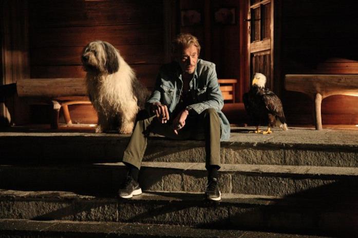 Johnny Hallyday Johnny Hallyday durante una scena del film Parliamo delle mie donne