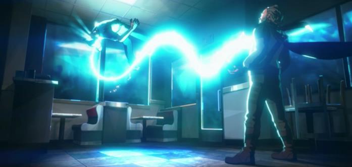 What If...? 1x9 i riferimenti al MCU Il raggio blu che esce dal petto di Ego entra nel corpo di Peter Quill