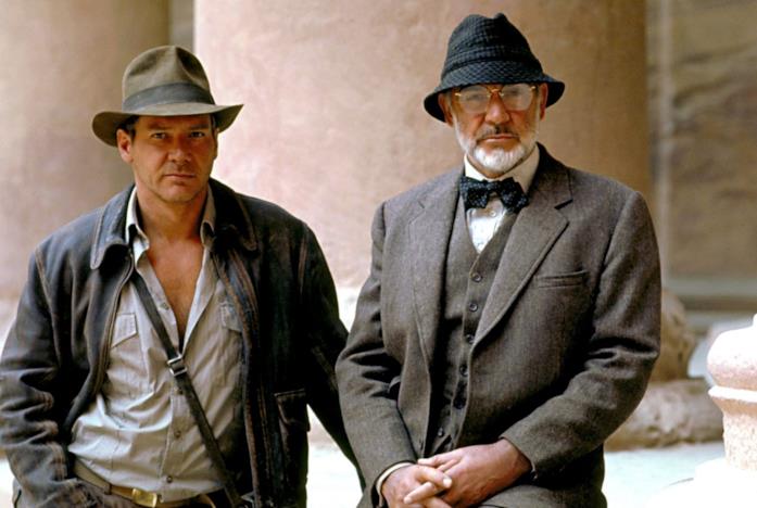 Harrison Ford e Sean Connery