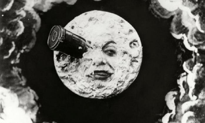 Una scena del film Viaggio nella Luna Viaggio nella Luca è uno dei primi film di fantascienza
