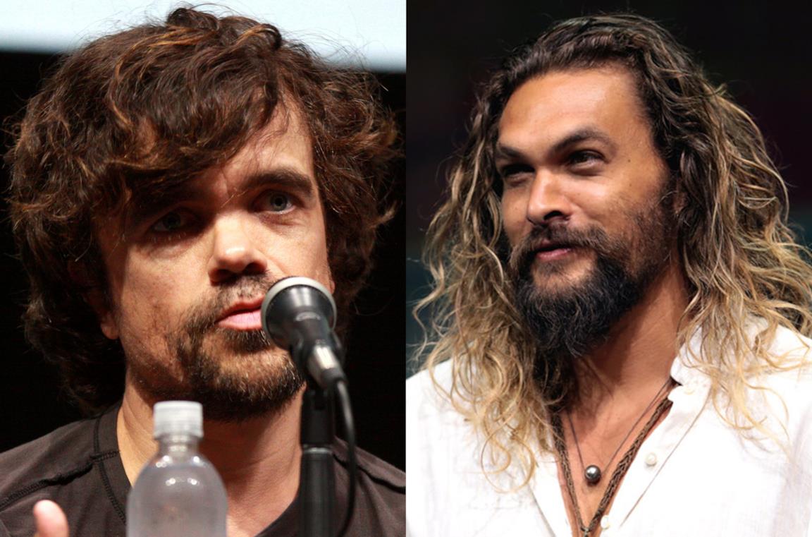 Peter Dinklage e Jason Momoa al San Diego Comic-Con