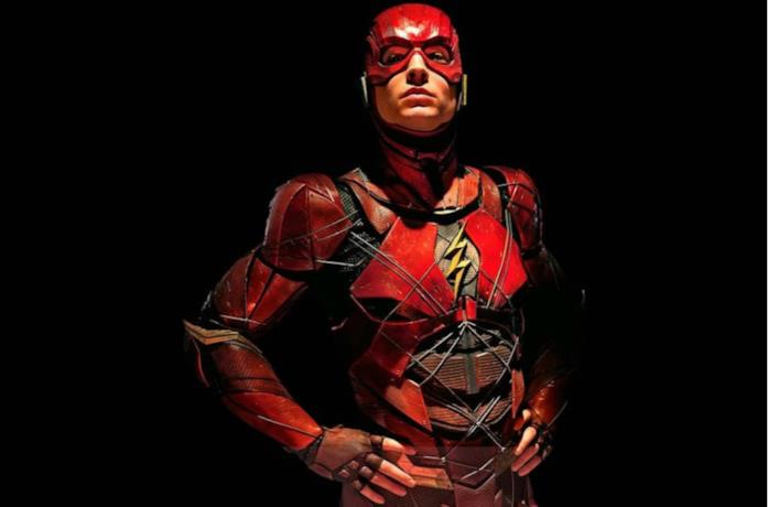 Un'immagine di Ezra Miller nei panni di Flash