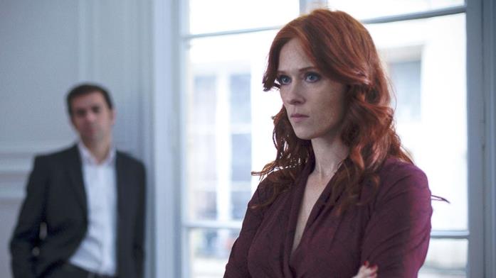 La protagonista Morgane nella serie in onda su Rai1 Una scena della serie Morgane - Detective geniale
