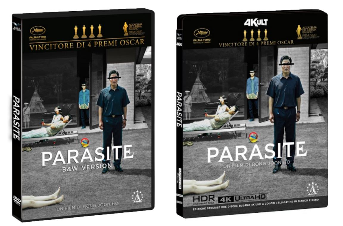 I case dell'edizione oppia di Parasite