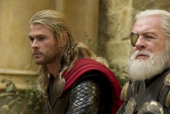 Una scena di Thor: The Dark World