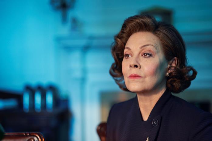 Helen McCrory è Dawn Ellison, premier del Partito Conservatore Primo piano di Helen McCrory
