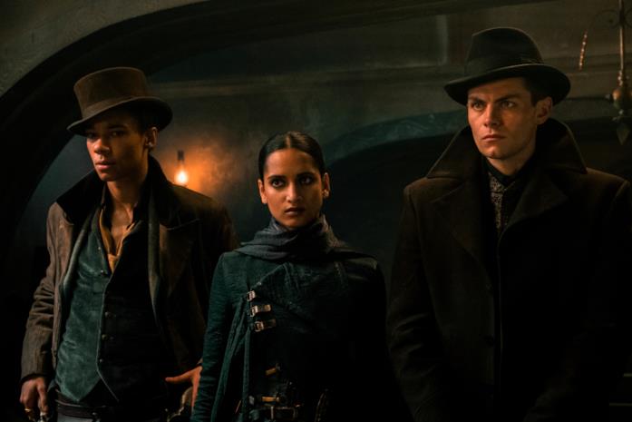 Jasper Fahey, Inej Ghafa e Kaz Brekker I criminali Jasper Fahey, Inej Ghafa e Kaz Brekker