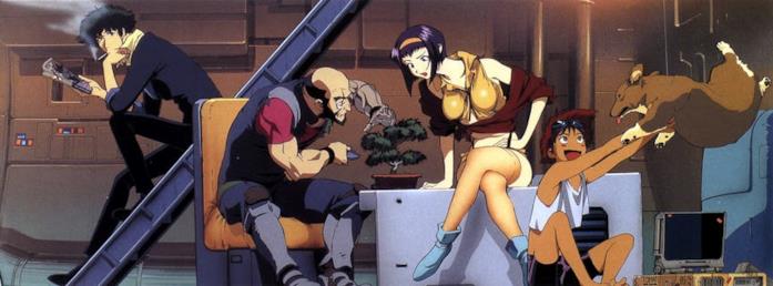 I personaggi dell'anime cult Cowboy Bebop I personaggi dell'anime cult Cowboy Bebop firmato Shin'ichirō Watanabe
