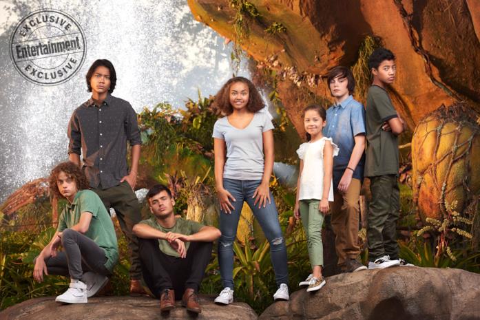 Avatar 2: i giovani attori del sequel Da sinistra: Britain Dalton, Filip Geljo, Jamie Flatters, Bailey Bass, Trinity Bliss, Jack Champion e Duane Evans Jr.