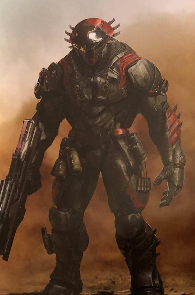 In Avengers: Endgame c'è una razza aliena di cui non sappiamo nulla Il concept di una razza aliena che appare per pochi secondi in Avengers: Endgame