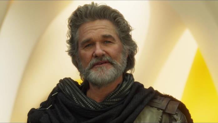 Kurt Russell nei panni di Ego di Guardiani della Galassia Vol. 2 Kurt Russell come Ego