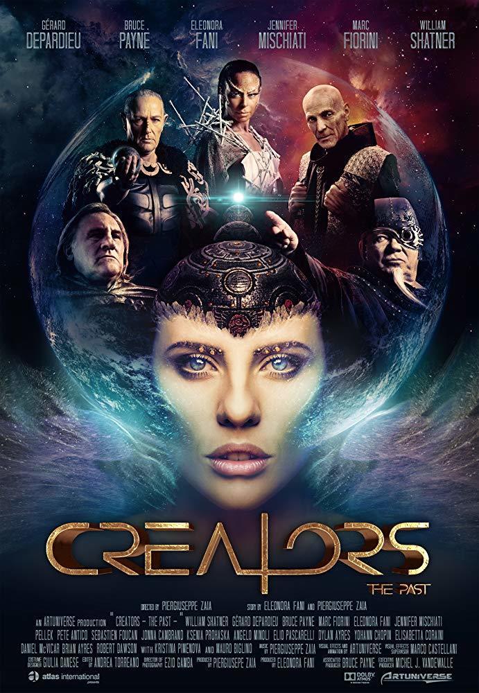 Creators - The Past, il trailer del film fantasy tutto italiano con William Shatner e Gerard Depardieu Il poster del film Creators - The Past