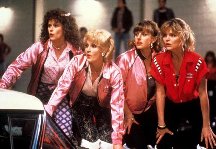 Pink Ladies Una scena con le Pink Ladies in Grease 2