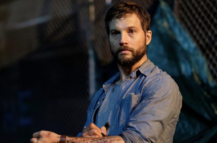 Primo piano di Logan Marshall-Green in Upgrade