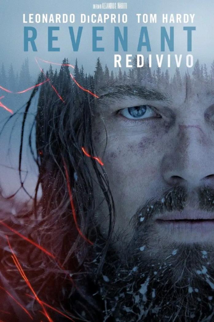 The Revenant - Redivivo, locandina Leonardo DiCaprio sulla locandina italiana di The Revenant
