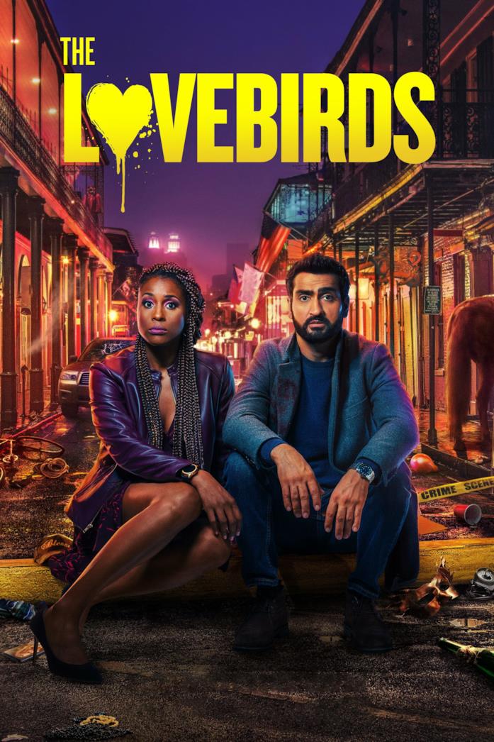 Trailer e trama del film The Lovebirds Il poster ufficiale del film The Lovebirds