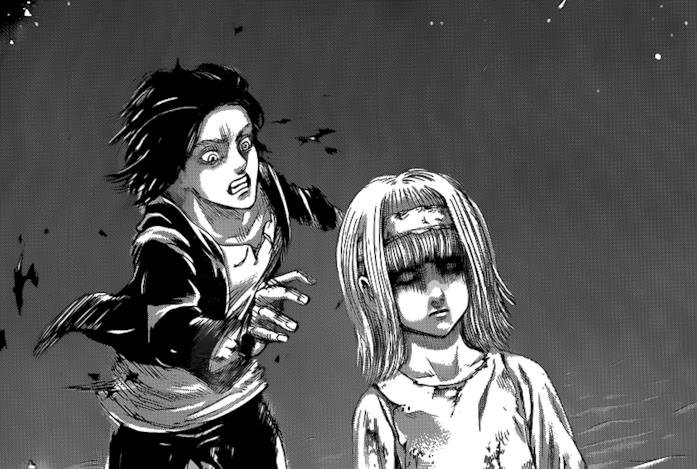 Eren e Ymir Eren Ymir capitolo 122