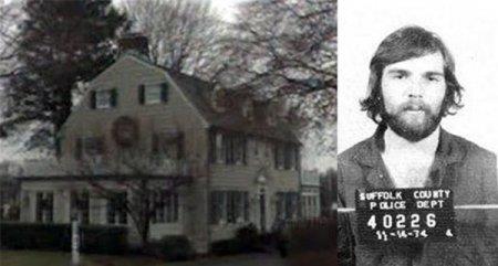 La casa di Amityville e Ronald DeFeo Jr. Due scatti che mostrano la casa di Amityville e Ronald DeFeo Jr.