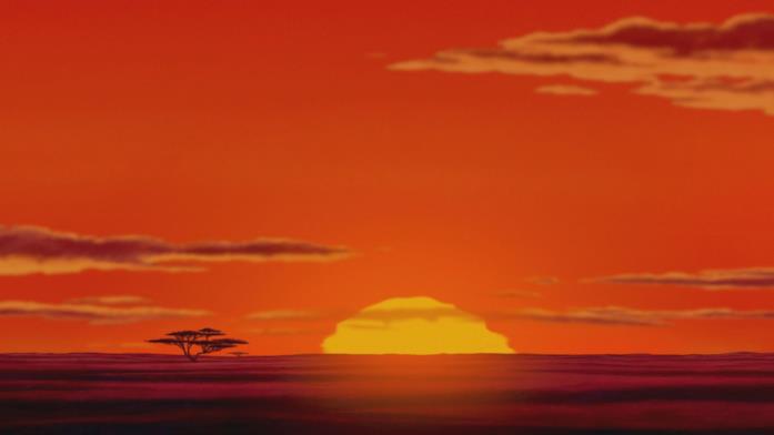 Zenimation: un'esperienza sensoriale in streaming su Disney+ Il panorama africano nel film Il re leone