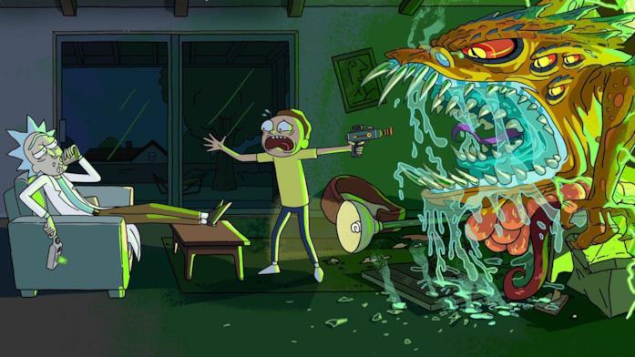 Rick and Morty: una scena tratta dalla serie TV